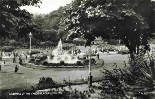 AK / Ansichtskarte BOURNEMOUTH UK A glimpse of the Gardens