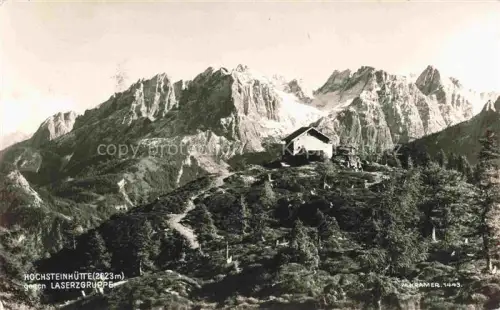 AK / Ansichtskarte Hochsteinhuette Lienz Tirol AT mit Laserzgruppe