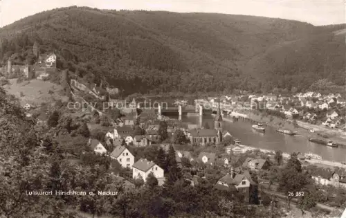 AK / Ansichtskarte Hirschhorn Neckar Hessen Panorama