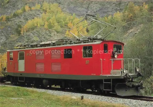 AK / Ansichtskarte Lokomotive Eisenbahn Railway-- Furka Oberalp Bahn Suisse