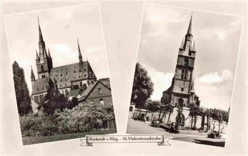 AK / Ansichtskarte Kiedrich Rheingau-Taunus-Kreis Hessen St. Valentinuskirche