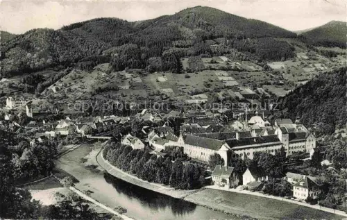 AK / Ansichtskarte Wolfach Schwarzwald Panorama Blick vom Kreuzberg