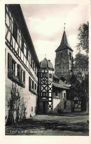 AK / Ansichtskarte Lauf Pegnitz Nuernberger Land Bayern Spitalhof