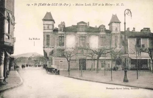 AK / Ansichtskarte ST-JEAN-DE-LUZ Bayonne 64 Pyrenees-Atlantiques Maison Louis XIV et la Rhûne