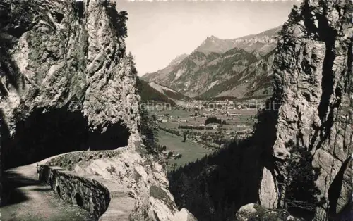 AK / Ansichtskarte Kandersteg BE Panorama Klusenstrasse Gasterntal