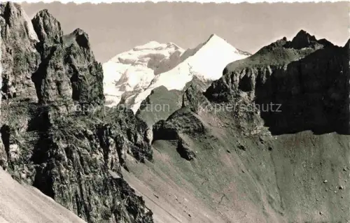 AK / Ansichtskarte Kandersteg BE Bonderkrinde Balmhorn Altels Bergwelt Berner Alpen