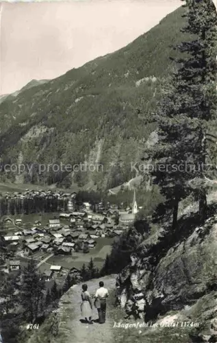 AK / Ansichtskarte Laengenfeld Imst oetztal Tirol AT Wanderweg Blick ins Tal