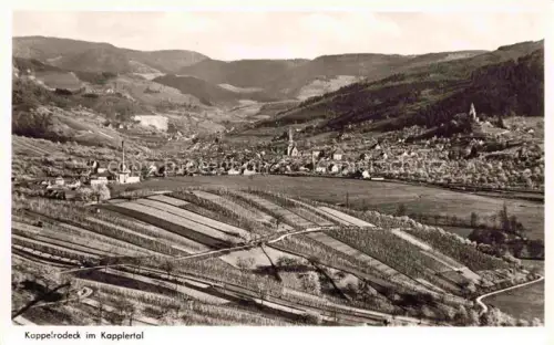 AK / Ansichtskarte Kappelrodeck Ortenaukreis BW Panorama Kapplertal