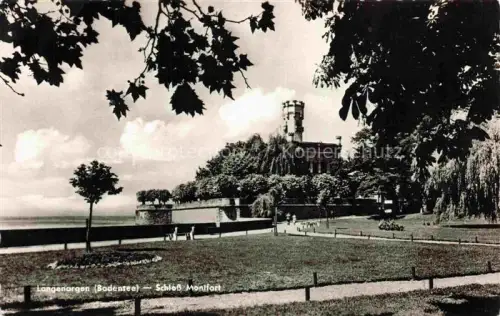 AK / Ansichtskarte Langenargen Bodensee Schloss Montfort