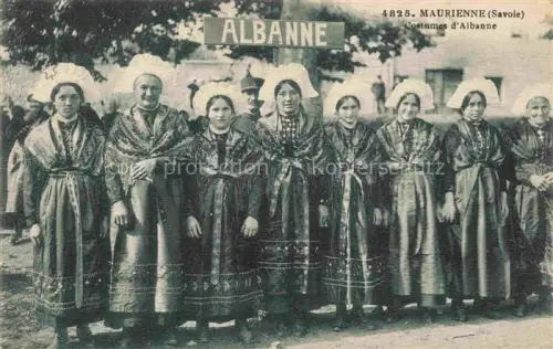 AK / Ansichtskarte Maurienne Saint-Jean-de-Maurienne 73 Savoie Costumes d'Albanne