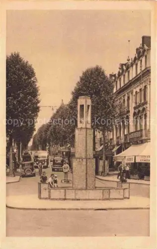 AK / Ansichtskarte LE MANS 72 Sarthe Fontaine de la Gare et rue Thiers