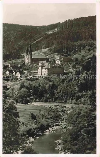 AK / Ansichtskarte Forbach Baden BW Panorama Kirche Schloss