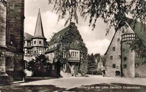 AK / Ansichtskarte MARBURG  LAHN Deutsch Ordenshaus