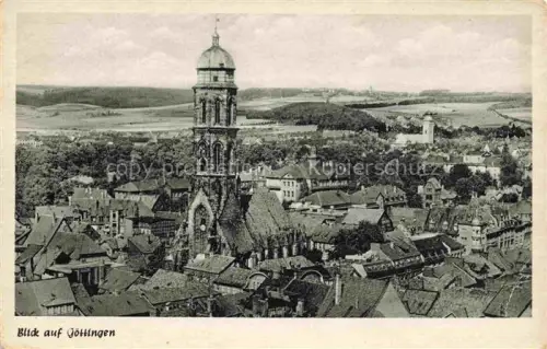 AK / Ansichtskarte GoeTTINGEN  Niedersachsen Stadtansicht mit Kirche
