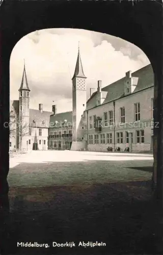 AK / Ansichtskarte MIDDELBURG  Zeeland NL Doorkijk Abdijplein