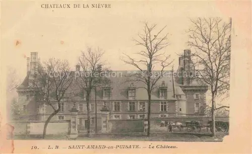 AK / Ansichtskarte Saint-Amand-en-Puisaye Le Chateau de la Nievre