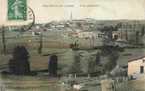 AK / Ansichtskarte Fourneaux ROANNE 42 Loire Vue generale