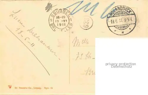 AK / Ansichtskarte Koenigswinter Rhein mit Petersburg