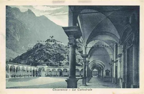 AK / Ansichtskarte Chiavenna Sondrio Lombardia IT La Cattedrale