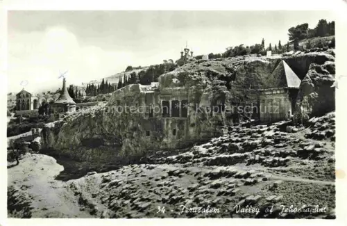 AK / Ansichtskarte Jerusalem  Yerushalayim Israel Valley of Jehoshaphat