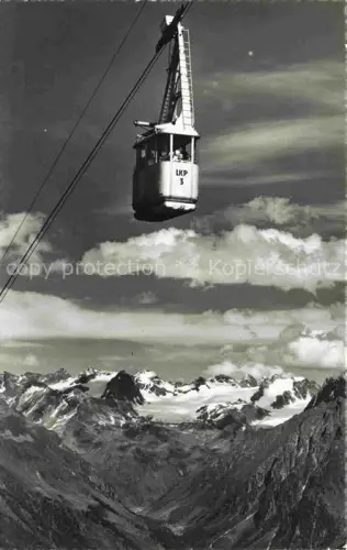 AK / Ansichtskarte SEILBAHN Cable-Car Telepherique Klosters Gotschnagrat Parsenn 