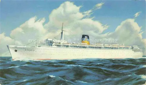 AK / Ansichtskarte Dampfer Oceanliner Q.S.S Arkadia