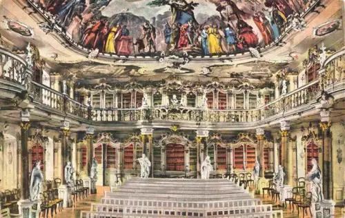 AK / Ansichtskarte Bibliothek Library Bibliotheque-- Schussenried 