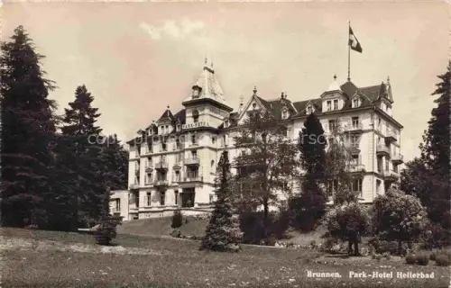 AK / Ansichtskarte Brunnen  SZ Parkhotel Hellerbad