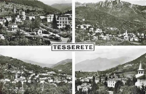 AK / Ansichtskarte Tesserete LUGANO TI Teilansichten Panorama