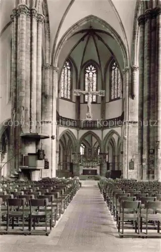 AK / Ansichtskarte OSNABRueCK  CITY Marienkirche Innenansicht