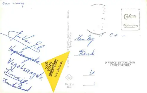 AK / Ansichtskarte Bad Sinzig Rhein Schloss Barbarossa