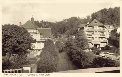 AK / Ansichtskarte Bad Berneck Kurhaus und Hotel Bube