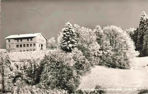 AK / Ansichtskarte Gersbach Schopfheim BW Naturfreundehaus Gersbacher Hoernle Winterlandschaft