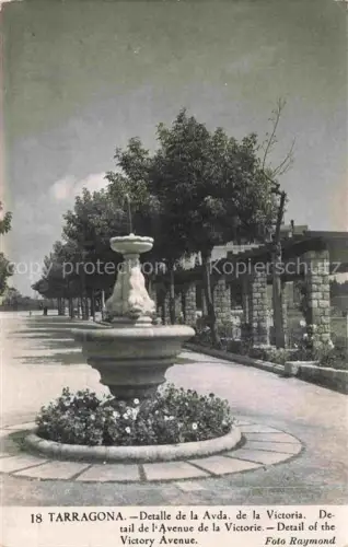 AK / Ansichtskarte TARRAGONA ES Avenida de la Victoria