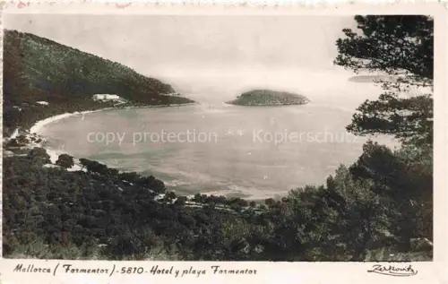 AK / Ansichtskarte Formentor Mallorca Islas Baleares ES Hotel y Playa Formentor Bucht