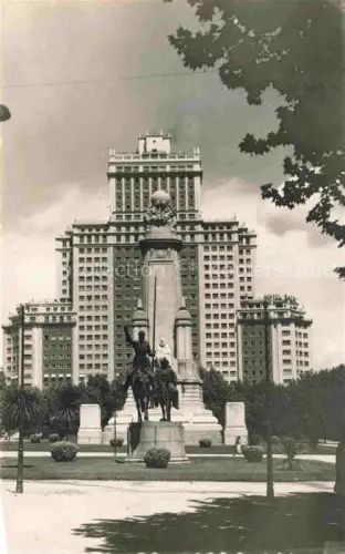 AK / Ansichtskarte MADRID  ES Plaza de Espana Monumento