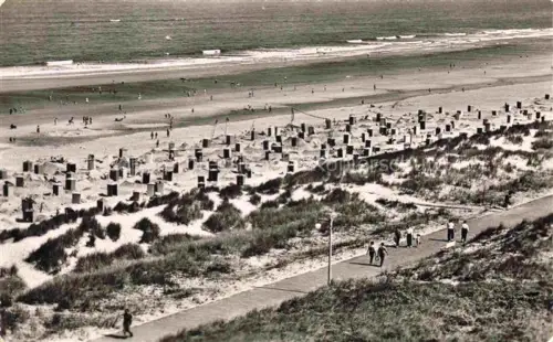 AK / Ansichtskarte JUIST Nordseebad Strand und Promenade