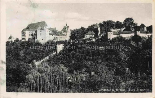 AK / Ansichtskarte LANDSHUT  Isar Burg Trausnitz
