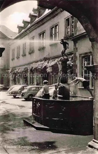 AK / Ansichtskarte KOBLENZ  Rhein Schaengelsche Brunnen