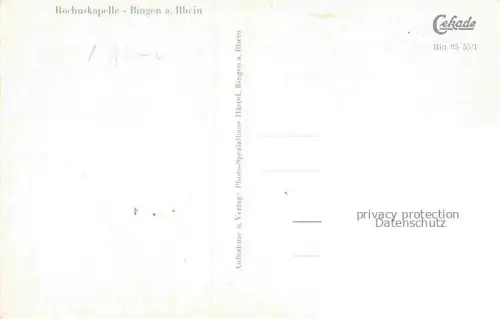 AK / Ansichtskarte Bingen Rhein Rheinland-Pfalz Rochuskapelle Innenansicht