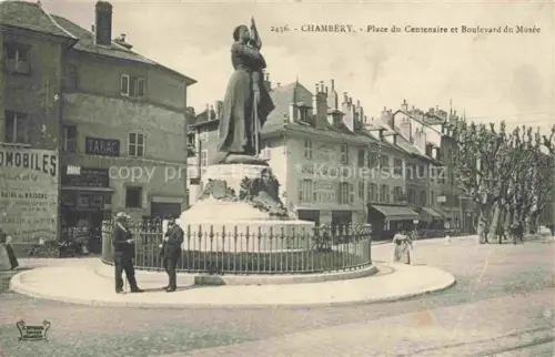 AK / Ansichtskarte CHAMBERY 73 Savoie Place du Centenaire et Boulevard du Musee