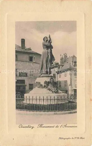 AK / Ansichtskarte CHAMBERY 73 Savoie Monument de l'Annexion