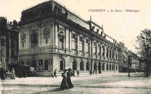 AK / Ansichtskarte CHAMBERY 73 Savoie Le Musee Bibliotheque