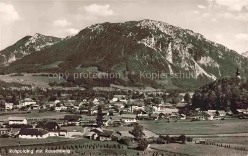 AK / Ansichtskarte Ruhpolding Bayern mit Rauschberg