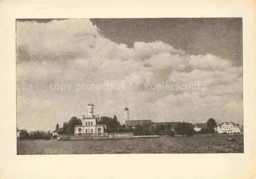 AK / Ansichtskarte Langenargen Bodensee Schloss Montfort