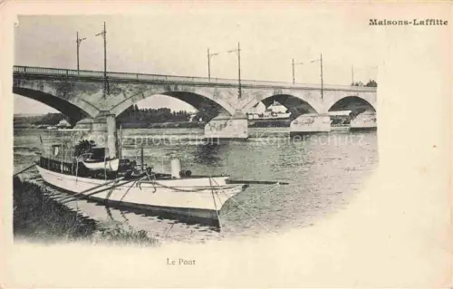 AK / Ansichtskarte Maisons-Laffitte Saint-Germain-en-Laye 78 Yvelines Le Pont