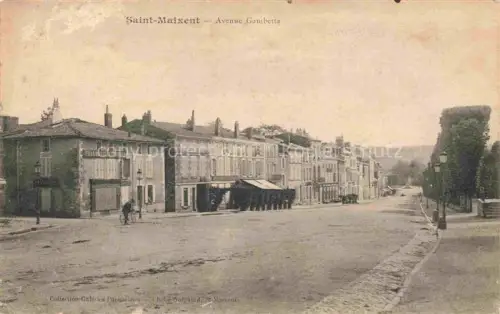 AK / Ansichtskarte Saint-Maixent Sarthe Avenue Gambetta