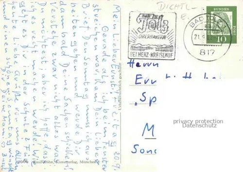 AK / Ansichtskarte DICHTL E. Kuenstlerkarte Ruh