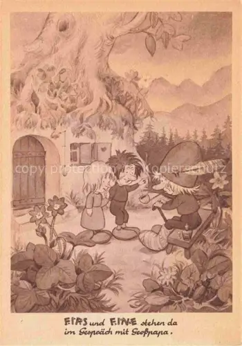 AK / Ansichtskarte Maerchen Sagen Fairy Tale Conte-- Firs und Fine 
