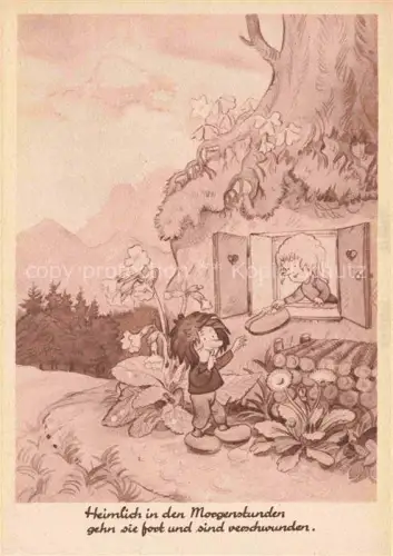 AK / Ansichtskarte Maerchen Sagen Fairy Tale Conte-- Fips und Fine 